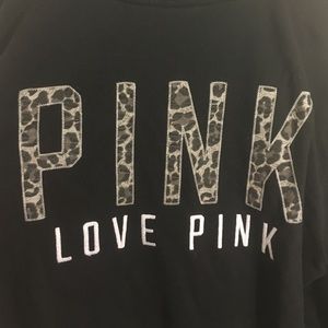 Victoria's Secret PINK collared zip sweatshirt