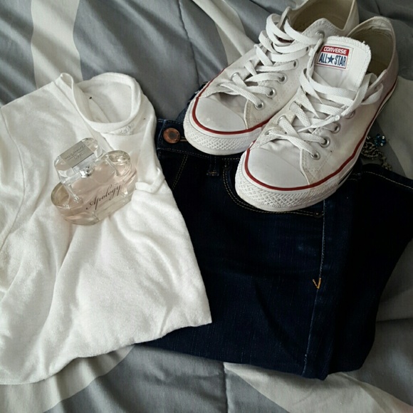 White Converse