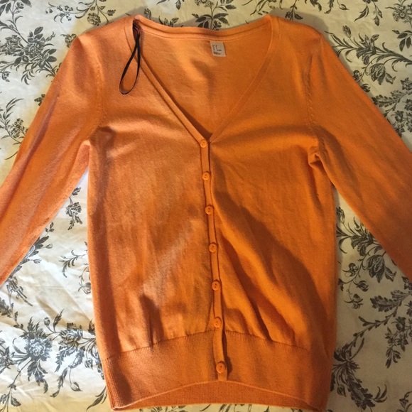 Light Orange Cardigan