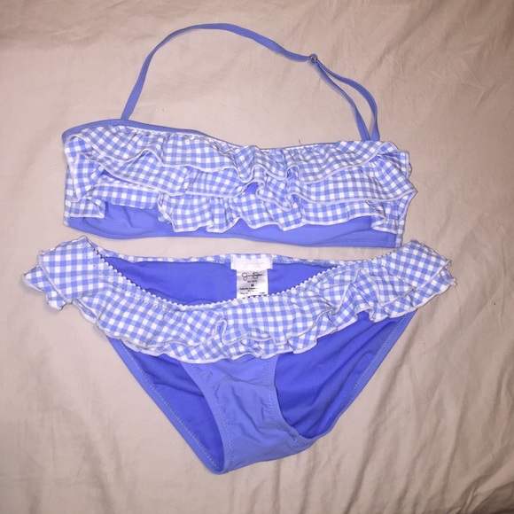 Jessica Simpson Ruffle Bikini 💙
