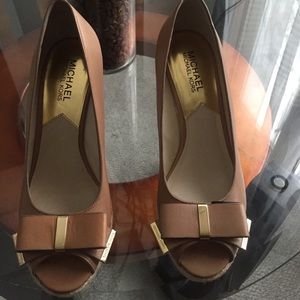 Michael Kors Wedge Sandals-worn twice!