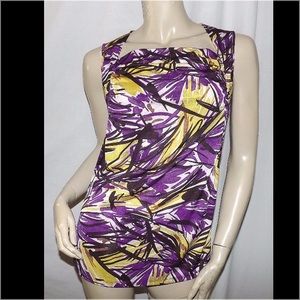 The Limited Draped Neck Jersey Shirt Size M