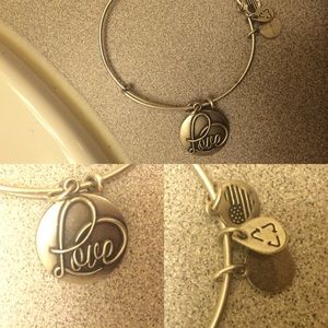 Alex and Ani love bracelet