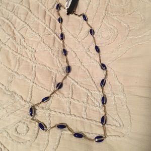 Cobalt blue J Crew necklace