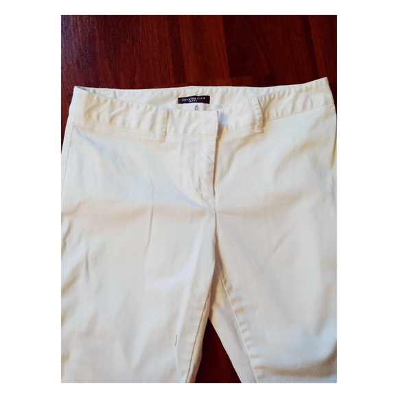 White Capri Pants - Picture 3 of 4
