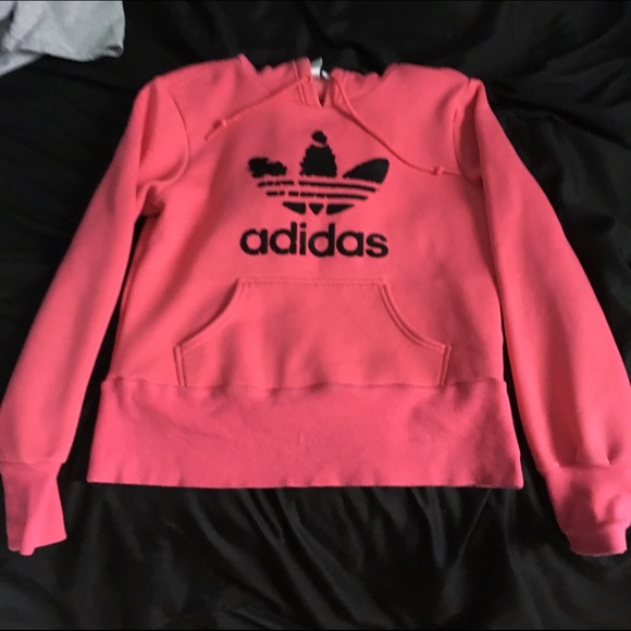 ADIDAS PINK HOODIE