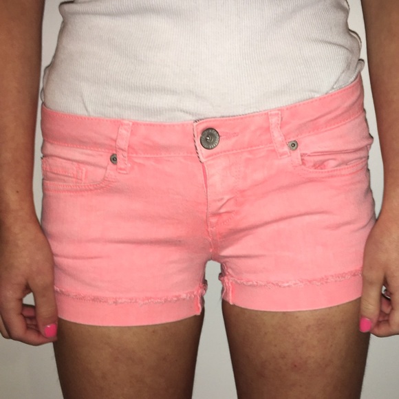 peach shorts - Picture 1 of 3