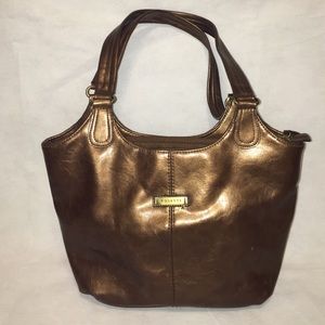 Rosetti Bronze Vinyl Purse