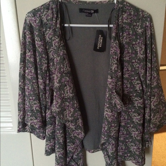 Bohemian-inspired floral jacket