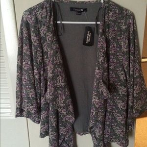 Bohemian-inspired floral jacket