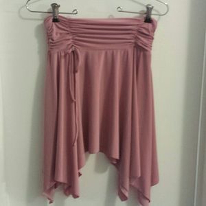 Pink skirt/cover up