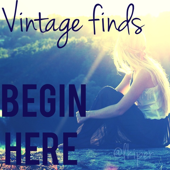 Vintage items begin here!