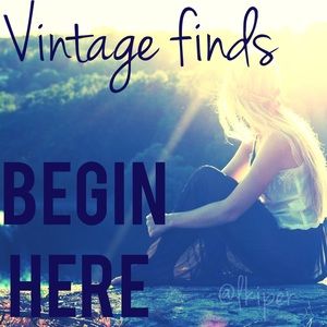 Vintage items begin here!