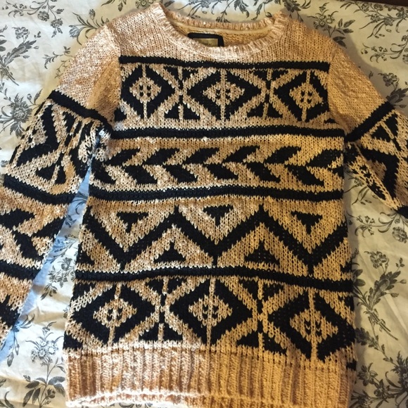Tribal Print Sweater