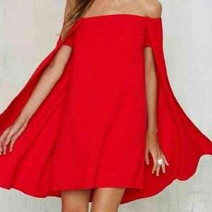 Nasty Gal Cape Dress