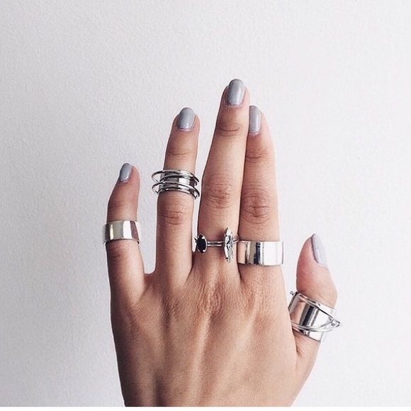 Cuff Rings Set - Picture 2 of 4