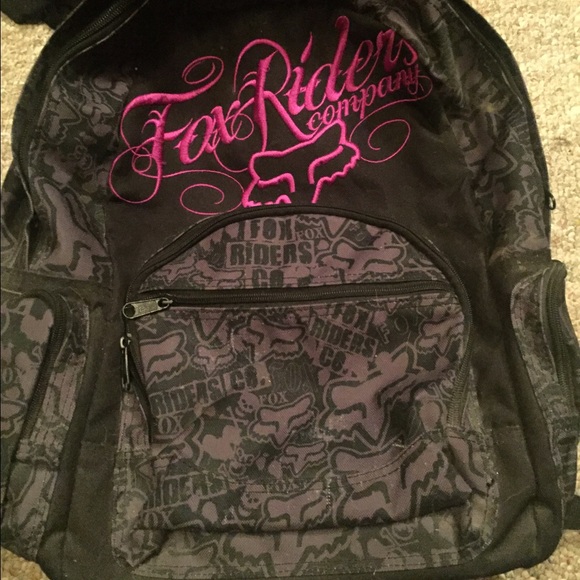 fox riders company backpack