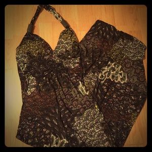 Halter Top Maxi Dress