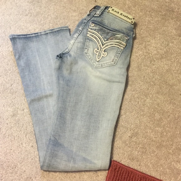 BN Rock Revival Light Wash Jeans