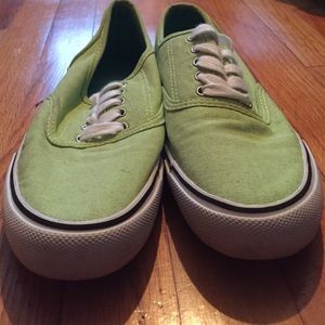 Green shoes!!