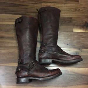 Frye Veronica Zip Back Tall Boots 8