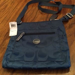 Coach Teal Crossbody Bag