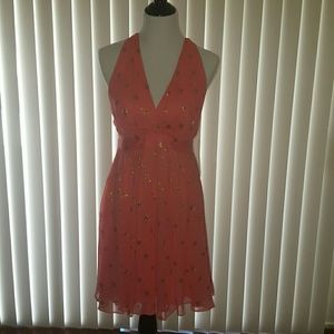 Nicole Miller silk blend dress