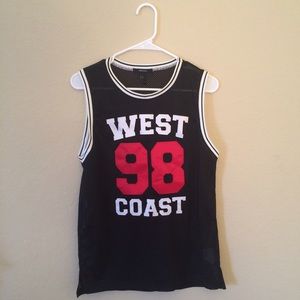 West Coast Jersey Styled Top