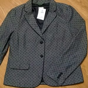 Gap denim blazer NWT