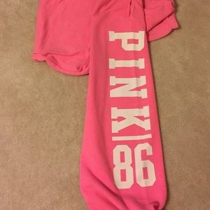 Pink Victoria's Secret Sweatpants!