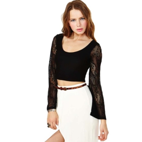 Stevie Lace Crop Top