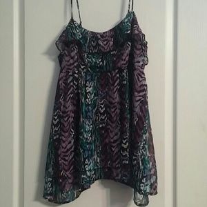 NWOT Flowy tank top