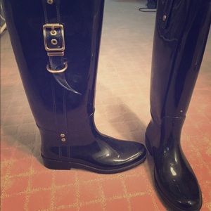 Coach rain boots