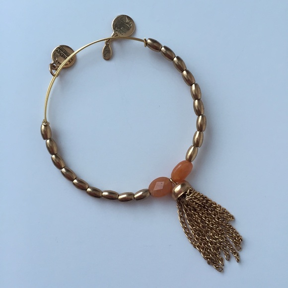 Alex and Ani Jewelry - 🌟💗HP 3/17💗🌟Alex & Ani beaded bangle w/ tassel