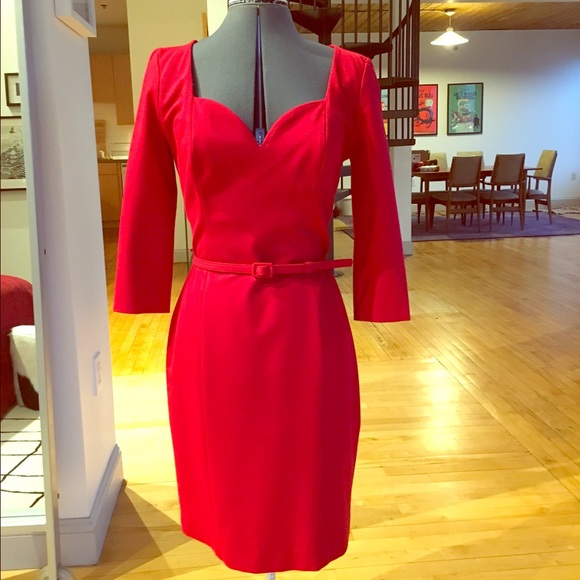 Red "L'Wren Scott" for Banana Republic dress