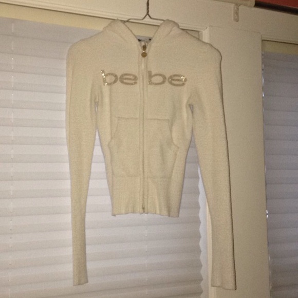 Bebe zip up sweater