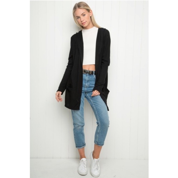Brandy Melville Lindsay Hoodie Cardigan