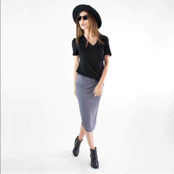 NWT Black Boyfriend Tee - Picture 3 of 3