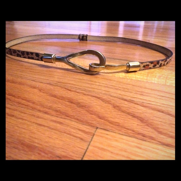 Leopard belt