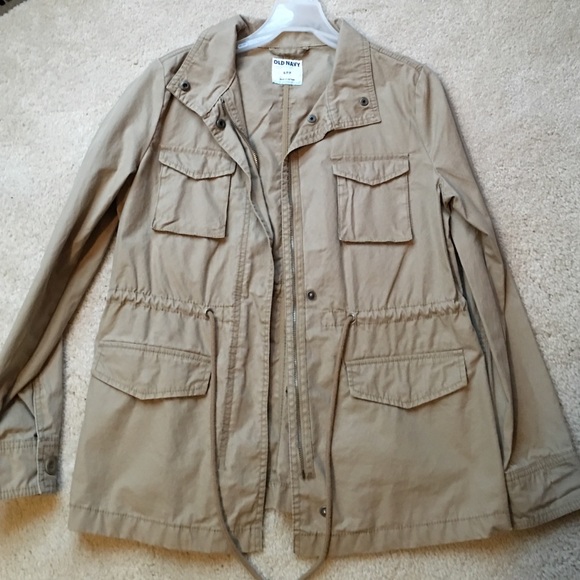 Old Navy Tan Utility Jacket