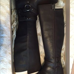 BCBGeneration Kai Dark Brown Riding Boots