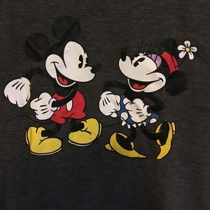 Mickey Mouse & Minnie Mouse pullover long sleeve