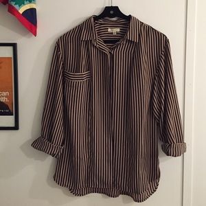 Urban silk button up