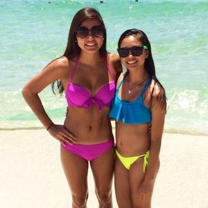 💜Aerie Purple Push-up Bikini Set💜