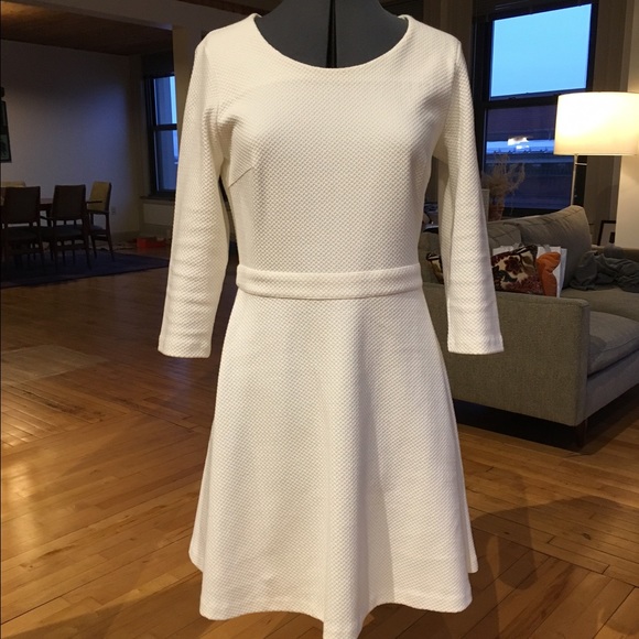 Winter White Club Monaco Dress