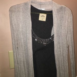 Tank and cardigan bundle