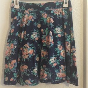 Floral Skater Skirt