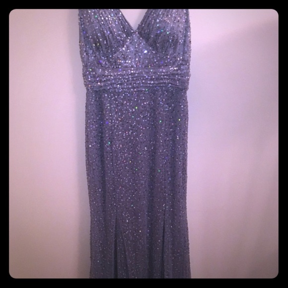TERI JON EVENING GOWN - Sequin