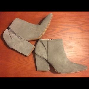 Taupe Zara Booties