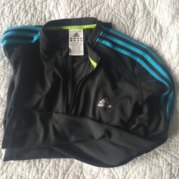 Adidas long sleeve running jacket